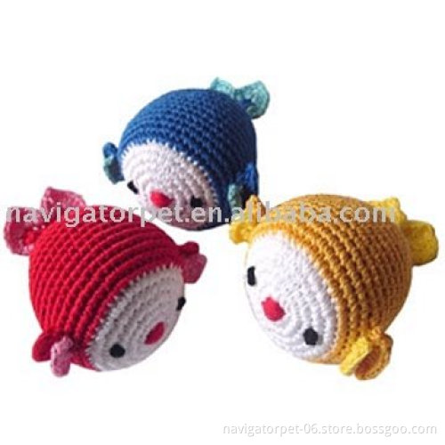 Pet Crochet Toy,Pet Fish Toy